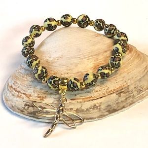 Polymer beads bracelet